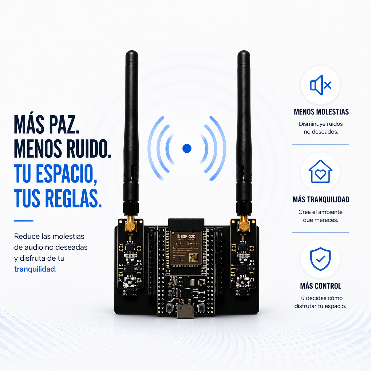 Ónmix Control –la solución viral para vecinos ruidosos